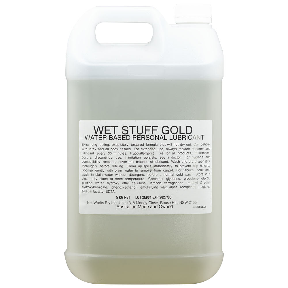 Wet Stuff Gold 5kg Bottle - Wet Stuff
